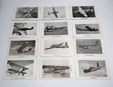 Vintage Airplane Military Planes Jets Black & White Cards - LOT OF 45 picture