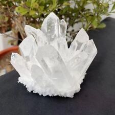 AAA Natural White Clear Quartz Cluster Crystal Point Healing Reiki Rock Specimen picture