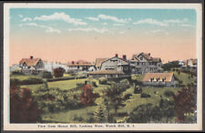 View from Money Hill looking west at Watch Hill RI postcard ca 1915 picture