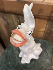 Ceramic Donkey With Gold Tooth picture