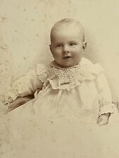 Mansfield Ohio Cabinet Photo Baby Boy McDermott Family Vintage Antique 1890 picture