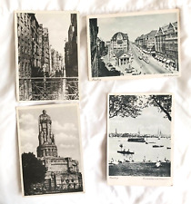 Hamburg Germany Postcards Lot of 4 Vintage picture