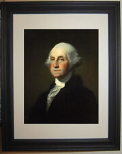 President George Washington U.S. Gilbert Stuart Framed Photo Portrait Picture gw picture