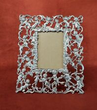 Vintage Seagull Pewter Cherubs Picture Frame picture