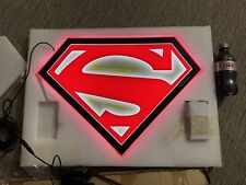 SUPERMAN S-SHIELD LED SIGN  ....  25