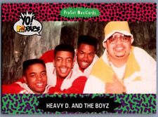 1991 ProSet MusiCards Yo MTV Raps Heavy D. and the Boyz #37 picture