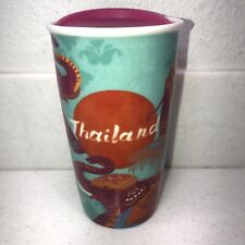 NEW Starbucks 2016 Thailand Limited Edition Double Wall Ceramic Tumbler RARE picture
