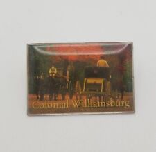 Colonial Williamsburg Virginia Carriage Collectible Souvenir Picture Pin picture