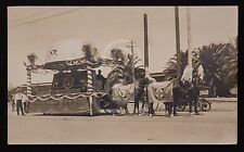 Early RPPC of a Parade Float for Store Department. California. 1910's  picture