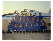 1980 NASA's Group 9 Astronauts - 18+80 - 8x10 Photo On 8.5