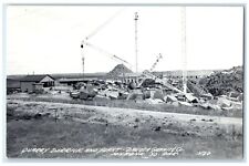 c1940's Quarry Derrick And Plant Dakota Granite Milbank SD RPPC Photo Postcard picture