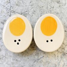 VTG Homer Laughlin Egg Shaped Salt & Pepper Shakers, Egg Shakers picture