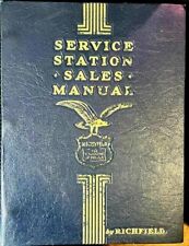 Vintage 1936 RICHFIELD Service Sales Manual, Exceptionally Rare Find picture