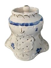 Vintage Porcelain Unicorn Blueware Lamp Topper No lamp George Washington picture