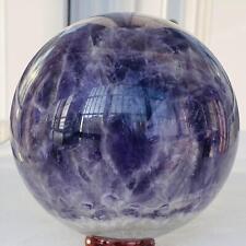 1640g Natural Dream Amethyst Quartz Crystal Sphere Ball Healing picture