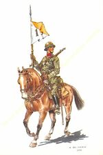 Illustration J.Demart Militaria Guides Holder Club Flag picture