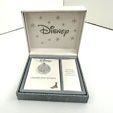 Disney Frozen Necklace Fine Silver Plated 18” Princess Unleash Your Powers Gift picture