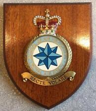 Old  RAF Royal Air Force Navigation Squadron Station Crest Shield Plaque zxc picture