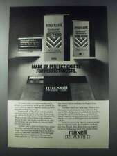 1981 Maxell Magnetic Media Ad - Cassettes, Floppy Disks picture
