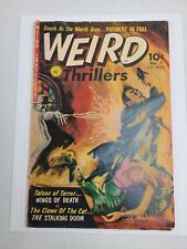 Weird Thrillers #5 Ziff-Davis Publications 1952 Golden Age Menace Woman on Fire picture
