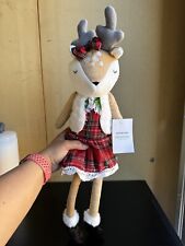 Reindeer Kirkland’s Home Christmas Collection Plush NWT picture