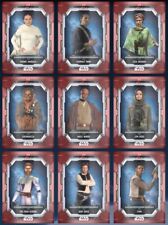 TOPPS STAR WARS CARD TRADER TOPPS FINEST CHROME RED GREATEST HEROES SET WAVE 2 picture