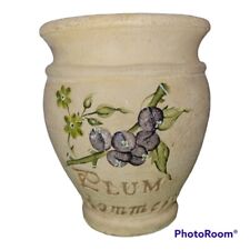 Vintage Eggshell Plum Vase (P. dommestica)  picture