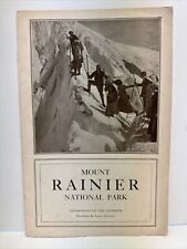 C. 1915 Mount Rainier National Park Booklet Pamphlet Book Brochure Antique picture