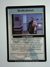 1998 BABYLON 5 CCG - THE SHADOWS - RARE CARD - WALKABOUT picture