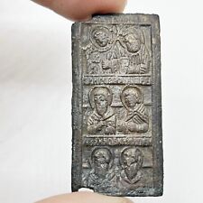 Authentic Late Or Post Medieval Russian Orthodox Icon Relic — Ca 1500-1700’s J picture