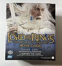 Topps Lord of the Rings LOTR Return of the King New Sealed Hobby Box 36 Packs picture