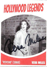 Vera Miles Signed CUSTOM Trading Card Autograph Psycho Movie Actress (12) picture