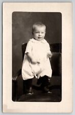 RPPC Springdale Washington Adorable Charley Stark 1925 on Chair Postcard H26 picture