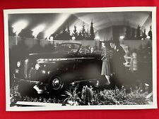 Large Vintage Car Picture.  1940 Chevrolet Special DeLuxe Convertible.  12x18 picture