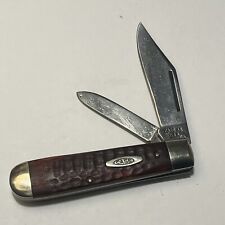 Case XX 6231 1/2 Red Bone Jack Pocket Knife.  Clip Blade. 1965-69.  Nice🔥 picture
