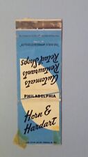 Horn & Hardart Philadelphia PA Matchcover picture