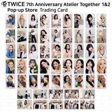 [US Seller] TWICE 7th Anniversary Together 1&2 Pop Up Store Trading Cards picture