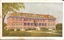Unposted Antique Litho St. Josephs Orphanage Lisle Illinois Postcard picture