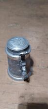 Two antique pewter beer steins picture