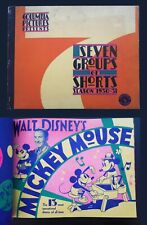 ULTRA RARE 1929 - 1930 MICKEY MOUSE 1st Columbia Pictures Press Book - 11