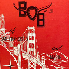 1940s Bob's Smorgasbord Restaurant Menu Geary Mason San Francisco California 1 picture