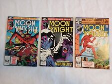 Moon night #11,12,13 1981 KEY🔑 1st Appearance of Morpheus Good Condition  picture