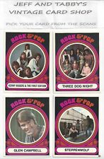 1972 Hitmakers Inc. MUSIC CARDS / SEE DROP DOWN MENU picture