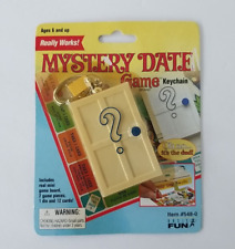 Mystery Date Keychain Basic Fun Hasbro Mini Boardgame In Package NIP 2002 Rare picture