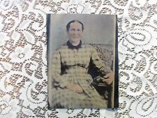 Antique 6x8 Tintype Image of Woman picture