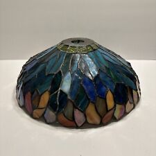 Dale Tiffany Stain Glass Lamp Shade Signed picture