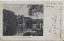 COLLEGEVILLE, PA. * PERKIOMEN BRIDGE BUILT 1798 * 1906 picture