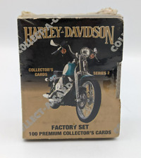 1992 Harley Davidson Series 2 Premium 100 Collector's Cards Factory Sealed Set picture