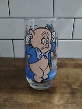 1979 Looney Tunes Porky Pig Pepsi Collector Series Glass Vintage Warner Brothers picture