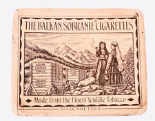 Vintage Balkan Sobranie 10 Cigarette Tin Empty picture